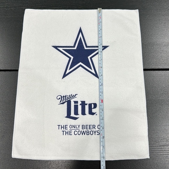 NFL Dallas Cowboys Game Day Towel from Thanksgiving Day Win 2022 Miller Light - Picture 4 of 7